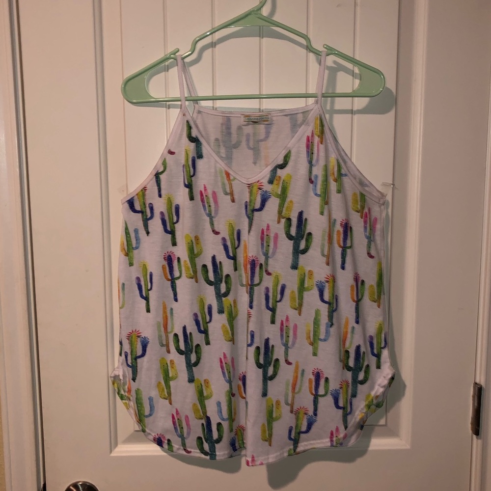 ❌SOLD❌ Colorful 🌵 tank top